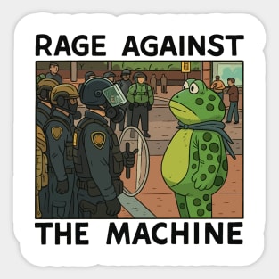 Portland-Frog Sticker